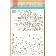 Marianne Design Craft Stencil - Tiny's Bubbels en sterretjes