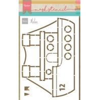 Marianne Design Craft Stencil - By Marleen Stoomboot