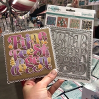 CarlijnDesign Snijmallen Vierkant Fijne Feestdagen 