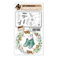 Art Impressions - Christmas Wreath - 5472