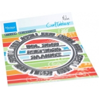 Marianne D Craftable Veel liefs cirkel By Marleen