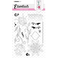 Studio Light Clear Stamp Flowers Essentials nr 119