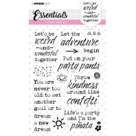 Studio Light Clear Stamp Text Essentials nr 120