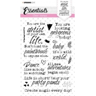 Studio Light Clear Stamp Text Essentials nr 121