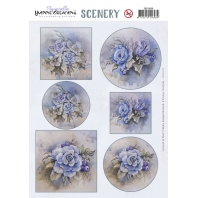 Scenery - Yvonne Creations - Winter Rose