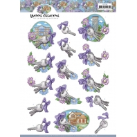 3D knipvel - Yvonne Creations - New House 