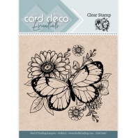 Card Deco Essentials - Butterfly Flowers 