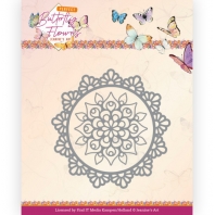 Jeanine's Art - Perfect Butterfly Flowers - Flower Circle