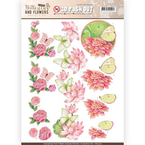 Classic Butterflies and Flowers - Sweet Butterflies