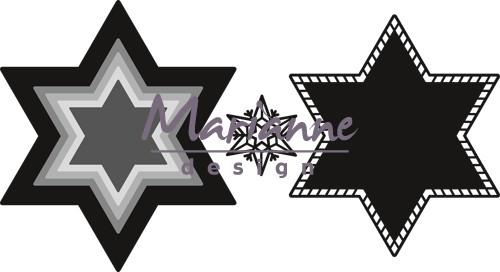 Marianne D Craftable basis kerst ster