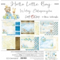 Craft O Clock - Hello Little Boy - 30,5x30,5cm