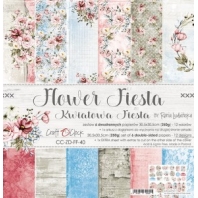 Craft O Clock - Flower Fiesta - 30,5x30,5cm