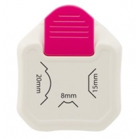 Vaessen Creative - 3 in 1 Label Hoekpons