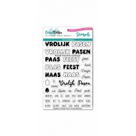 CarlijnDesign - Stempels Vrolijk Pasen - CDST-0060