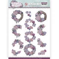 3D Push Out - Yvonne Creations - Stylish Flowers -Romantic Roses