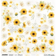 ScrapAndMe - Cut Out Sheet Sunflowers