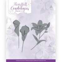 Jeanine's Art - Heartfelt Condolences - Lily
