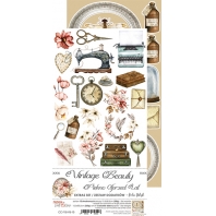 Craft O'CLock - Vintage Beauty - 15,5x30,5cm