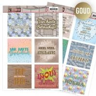 3D Push Out - Yvonne Creations - Back in Time - Tekstvel