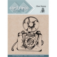 Card Deco - Clear Stamp - Camera