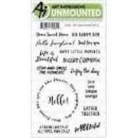 Art Impressions - WC Sentiment Set 2