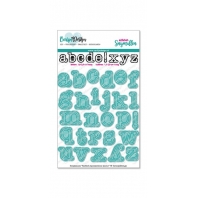 CarlijnDesign  - Snijmallen Alfabet typemachine klein