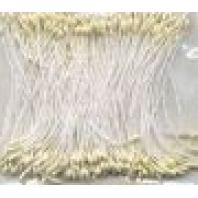 Meeldraadjes parel ivoor 1mm 144 stuks