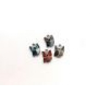 Metalen Bedels Mini Uiltjes 4 stuks