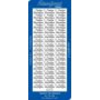 Starform Stickers tekst - Prettige Feestdagen - goud