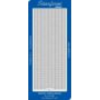 Starform Stickers tekst - Borders - zilver