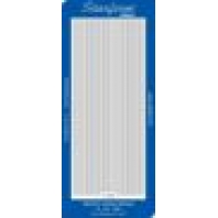 Starform Stickers tekst - Borders - zilver