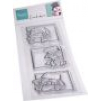 Marianne Design Clear stamp Peek-a-boo Sneeuwpop