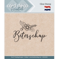 Card Deco Essentials - Clearstamp - Beterschap