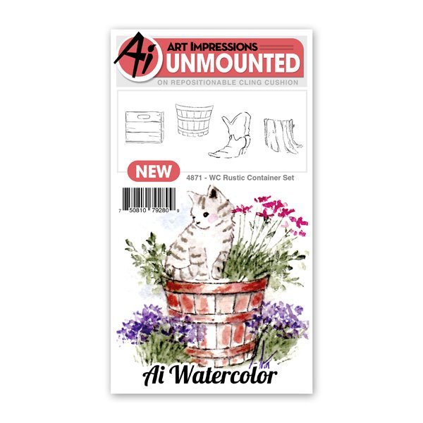 Art Impressions -  Rustic Container Set