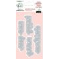 Studio Light Cutting Dies Essentials Wordz nr 396