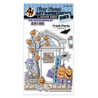 Art Impressions Front Porch Halloween Set 5487