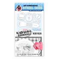 Art Impressions - Book end Clasp with Lock and Key Sets