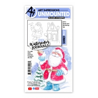 Art Impressions Santa and Workshop Set - 5572
