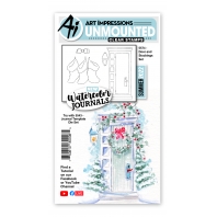 Art Impressions Door and Stockings Set 5574