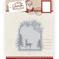 Amy Design - Santa with Love - Reindeer Scene
