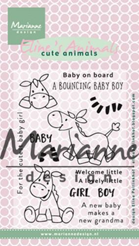 Eline's zebra & donkey