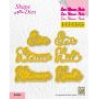 Nellieâ€˜s Choice Shape Die - Dutch text - een nieuw huis