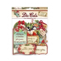 Stamperia - Classic Christmas - Die Cuts - 27 stuks 