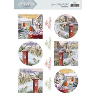 Card Deco Essentials - Special Puch Out - Christmas