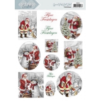 Card Deco Essentials - Special Puch Out - Christmas