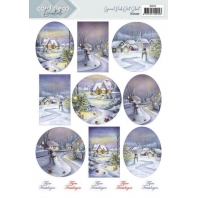 Card Deco Essentials - Special Puch Out - Winter