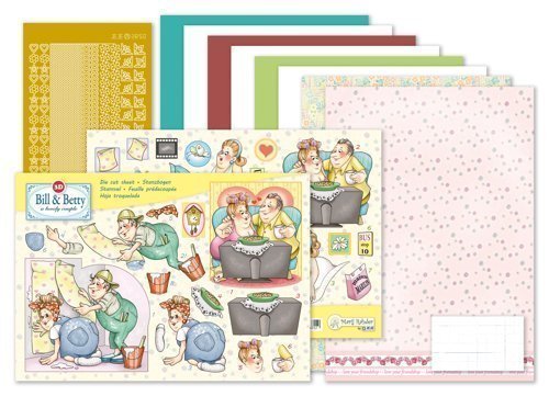 MRJ set Bill & Betty A5 Set for 3 complete cards