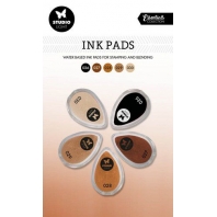 Studio Light Ink Pads Waterbased Bruin Tinten