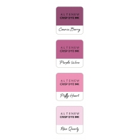 Altenew - Crisp Dye Ink Color Swatches - Rose Petal