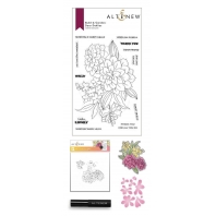 Altenew - Dear Dahlias stencil